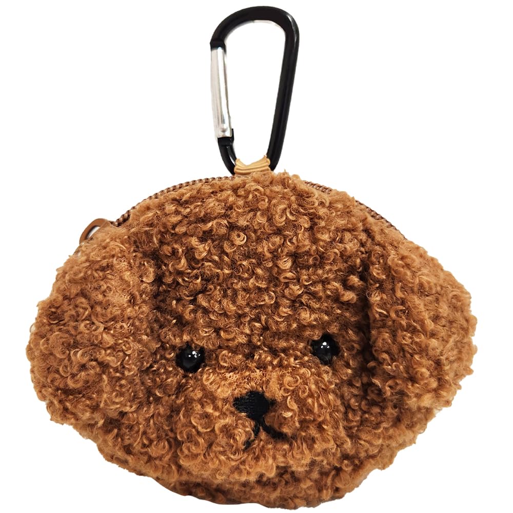 Amazon.co.jp: 【BESTEVER】まある ミニポーチ 犬 プードル レッド Toy