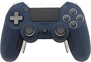 Modded PS4 Controller,Wireless Scuf PS4 Elite Gaming Controller With Back Paddles For Remapping Buttons