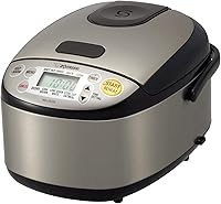 Zojirushi Micom 3-Cup Compact Rice Cooker & Warmer - Steel Cut Oatmeal, GABA Brown Rice, Stainless Steel, Retractable Cord