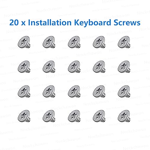 Miniatura 5 de Teclado estadounidense con cable flexible + kit de tornillos de repuesto para MacBook Air de 13 pulgadas con pantalla Retina A2179 principios de 2020