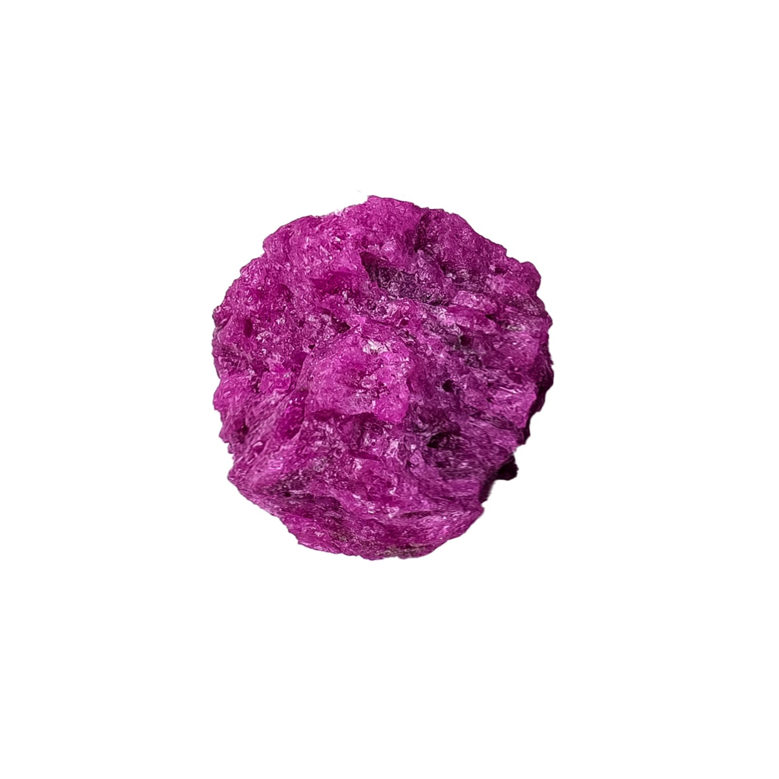 Raw Ruby Crystal Stone Natural Rough Gemstone Unpolished Healing Crystal Specimen Spiritual for Polishing, Sanding, DIY, Decor, Reiki, Collection, Crafts (1.5-2 inches)