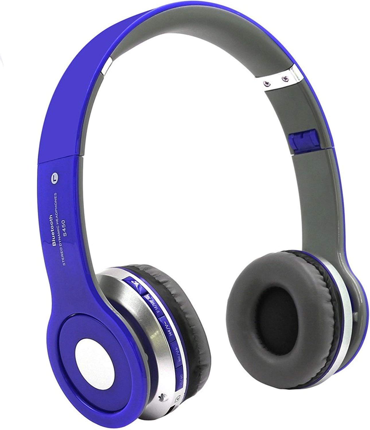 TechKing S450 Foldable Bluetooth On Ear Headphone with Built in Mic Compatible with All Smartphones (Assorted)-image-45