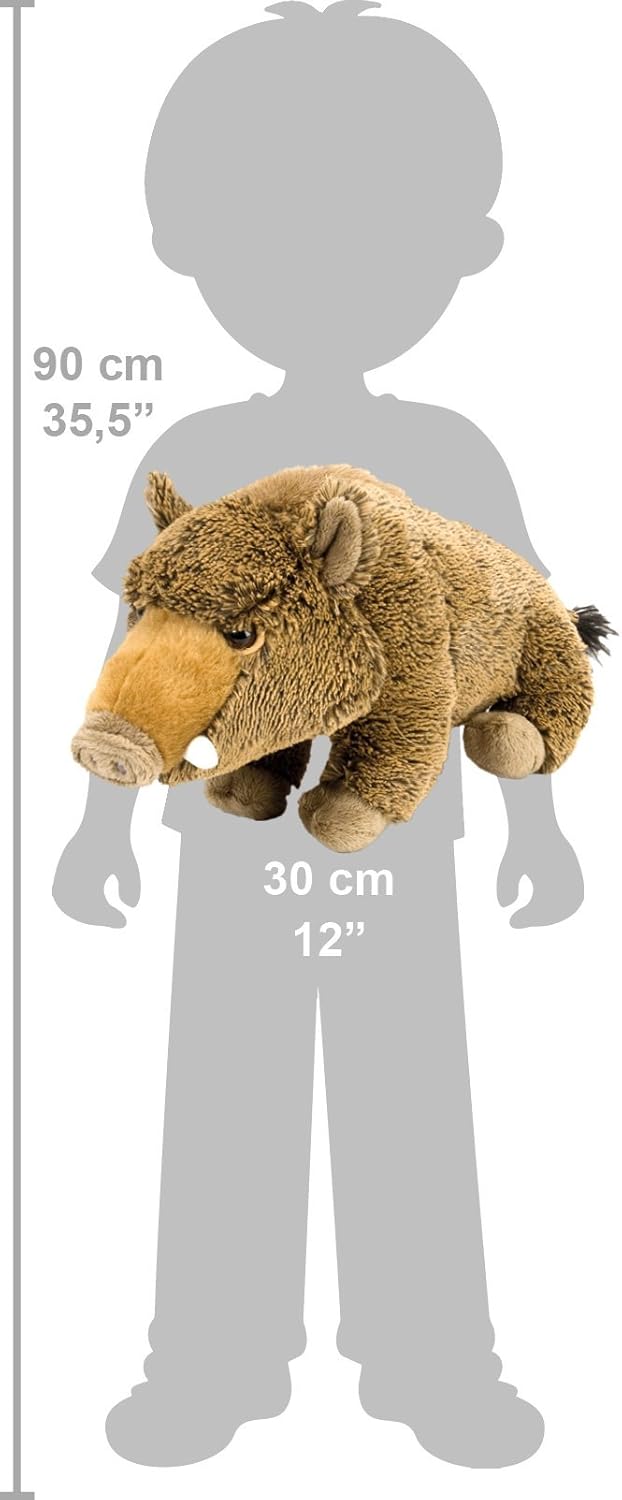 Wild Republic Cuddlekin Wild Boar 12" Plush