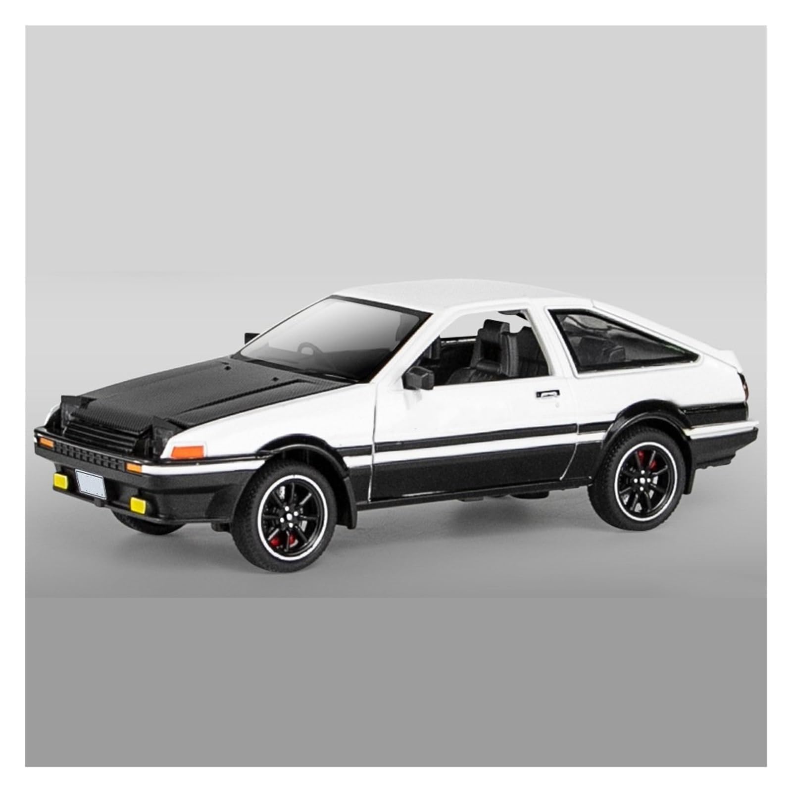 Btwodian Scale Model Car 1:24 For Toyota AE86 Alloy Car Model Diecasts Metal Collectibles Hobby Desk Decoration(B)
