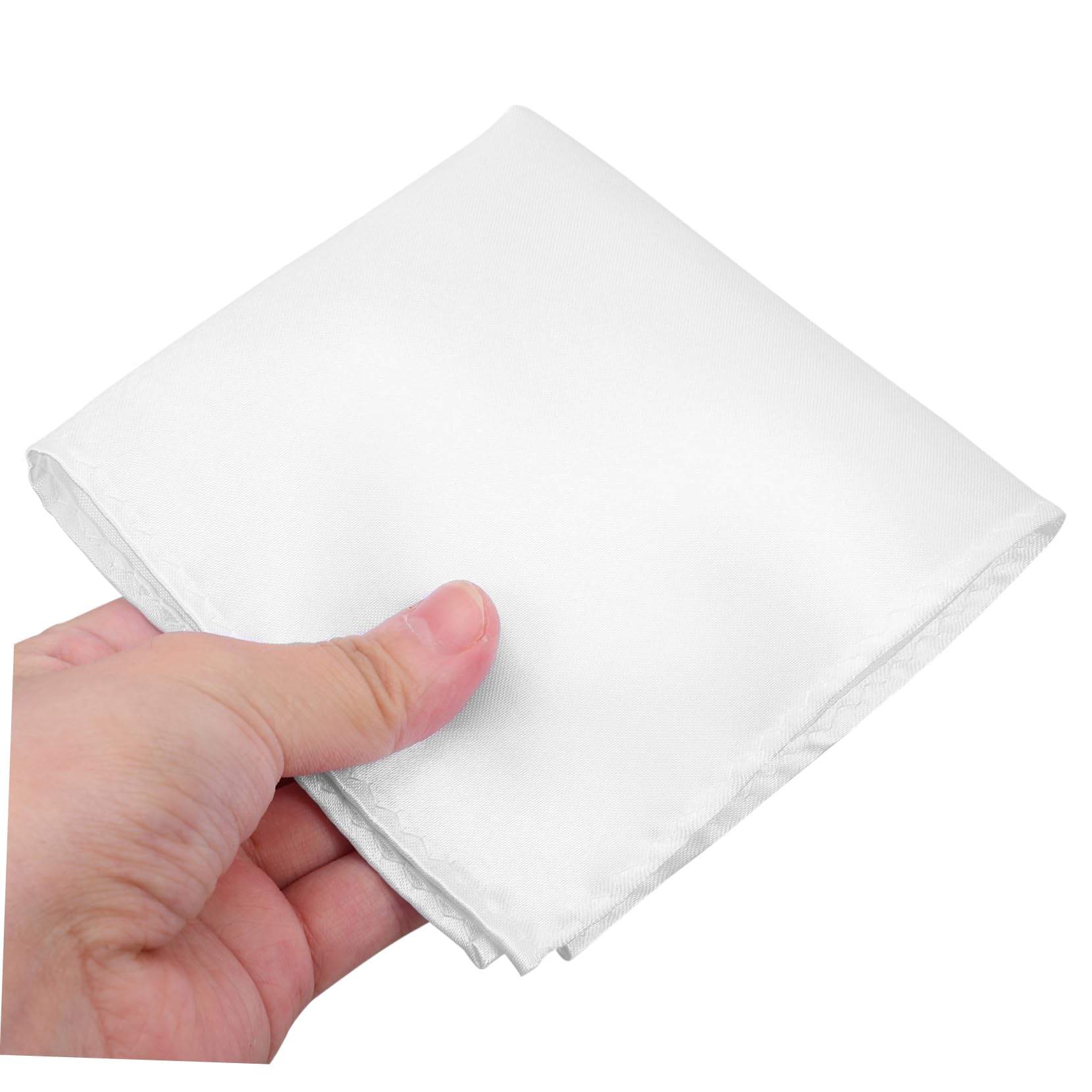 FOMIYES Pcs Men's Suit Accessories Black Pocket Square Wedding Handkerchief Square for Men Suit