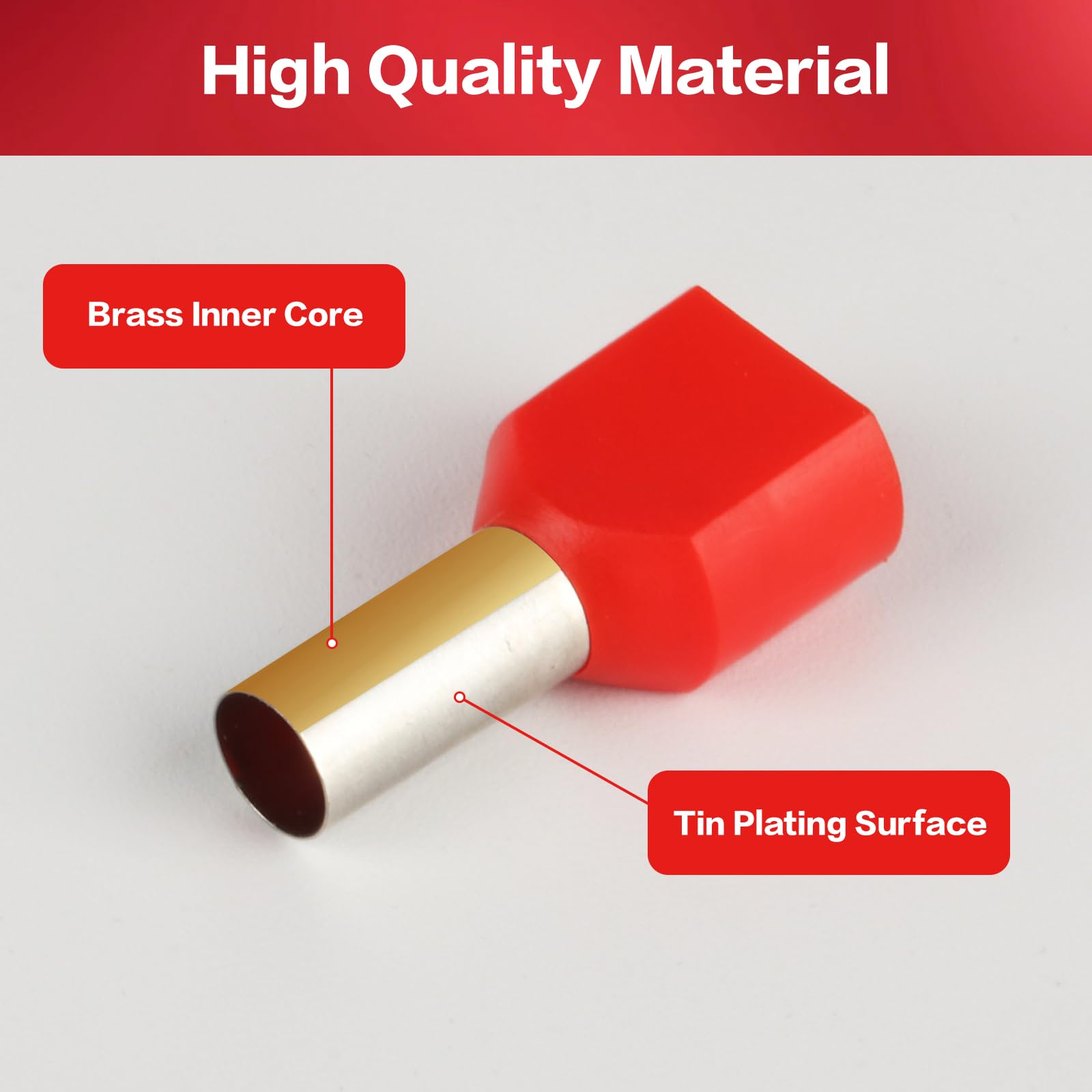 Kit Terminali A Crimpare Elettrici 130 Pezzi - Per Cavi Fino A 10mm² - Foto 9