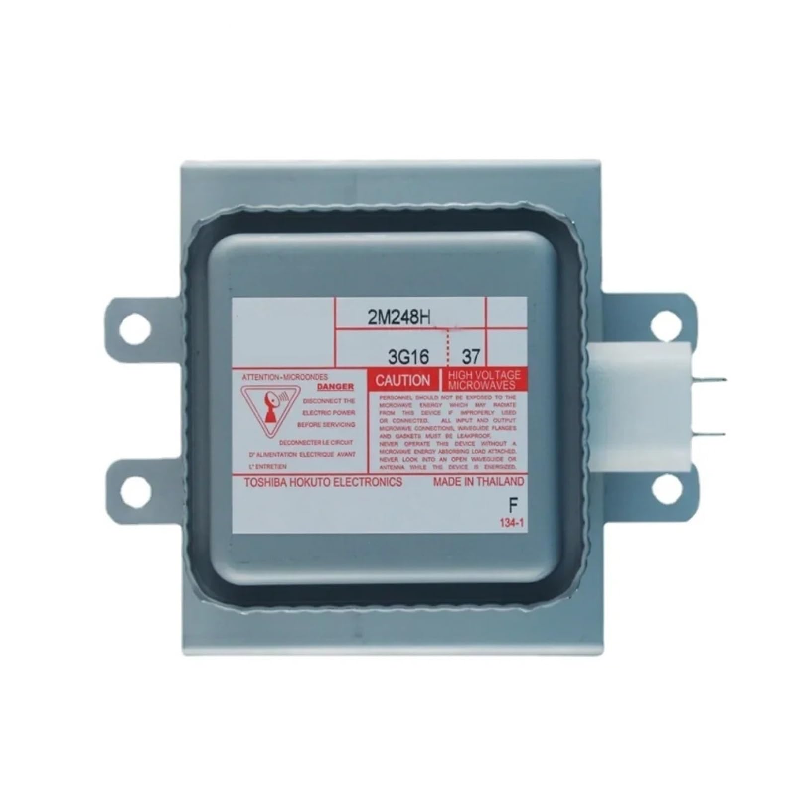 2M248H Magnetron raffreddato ad aria 1000W 2M248 for parti di ricambio industriali for forno a microonde