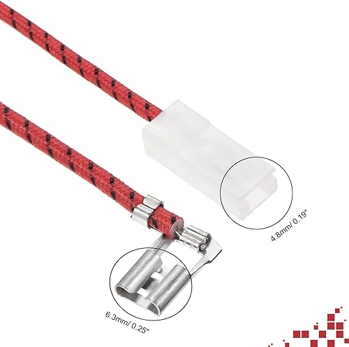 Miniatura 5 de MECCANIXITY Fusible de alto voltaje de microondas 5KV 0.85A reemplazo para hornos de microondas Parte 2 PC