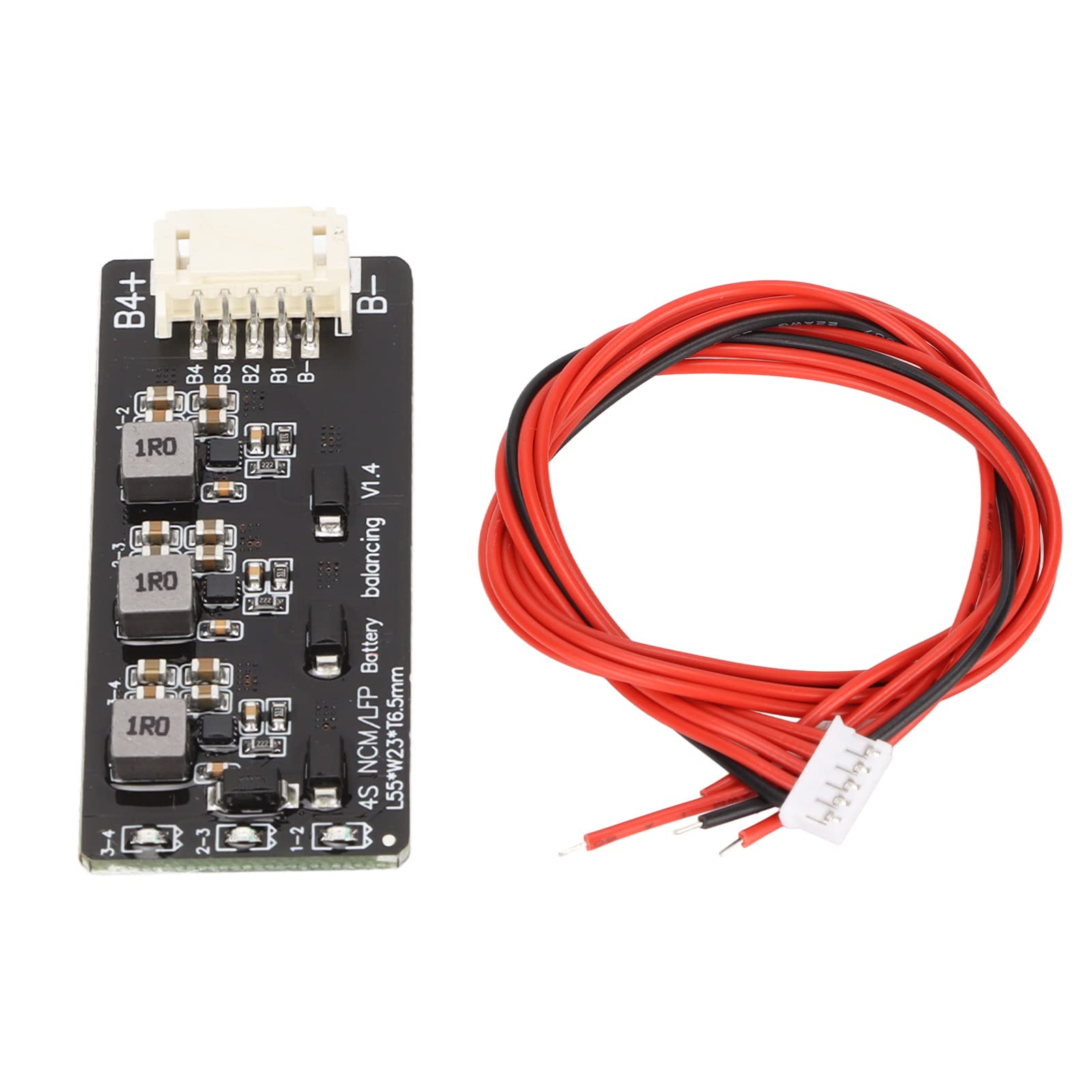 Zunate 4S 3.0V to 4.5V Battery Active Balancer, Active Equalizer for Balanced Energy, Compatible for NCM(li Ion) LFP, General Ternary Iron Lithium Battery