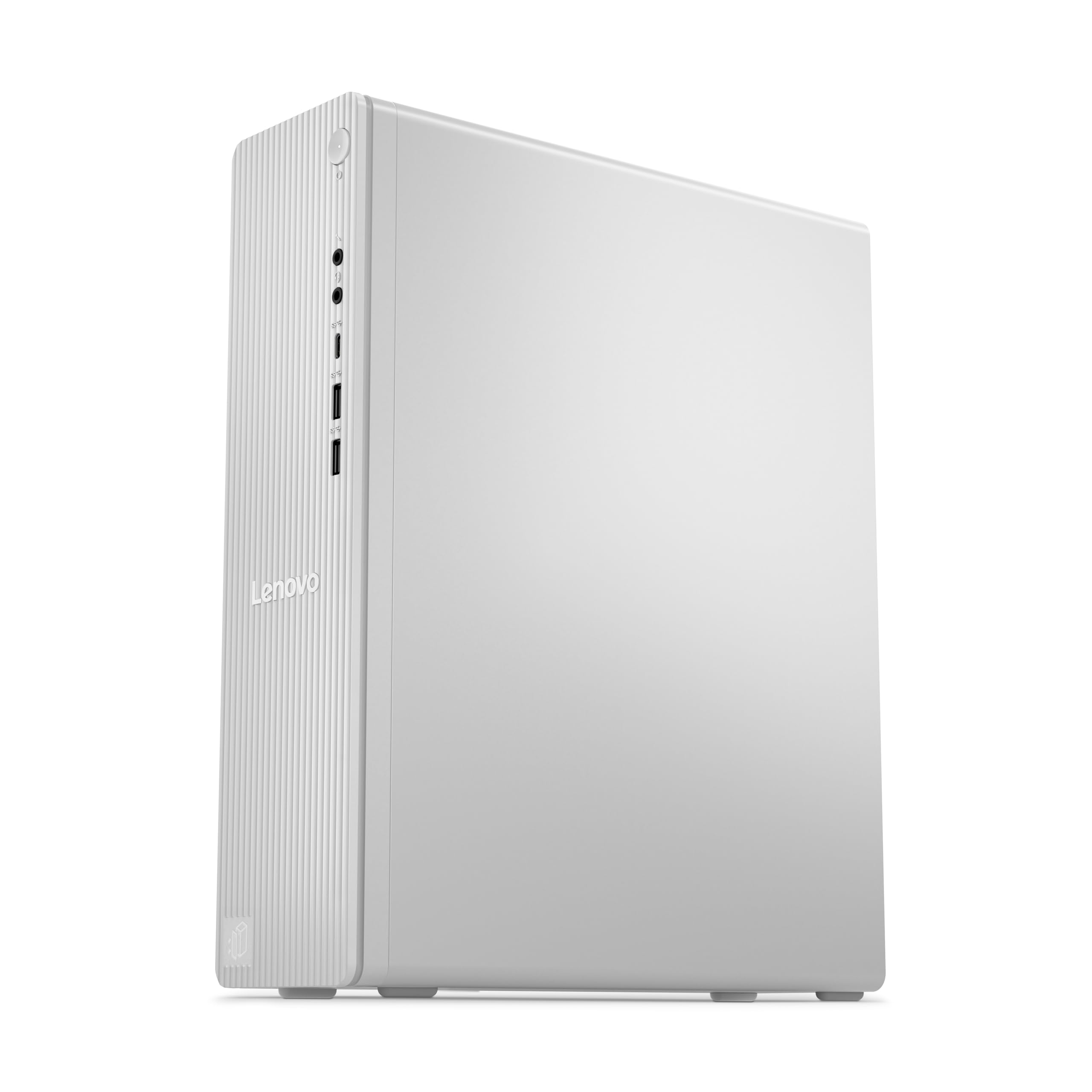 Lenovo IdeaCentre Tower PC | AMD Ryzen 5 220 | 16GB RAM | 512GB SSD |AMD Radeon 740M Grafik | 8.2L | Windows 11 | Cloud Grau | Inkl. vertikaler Ständer | 3 Monate Premium Care