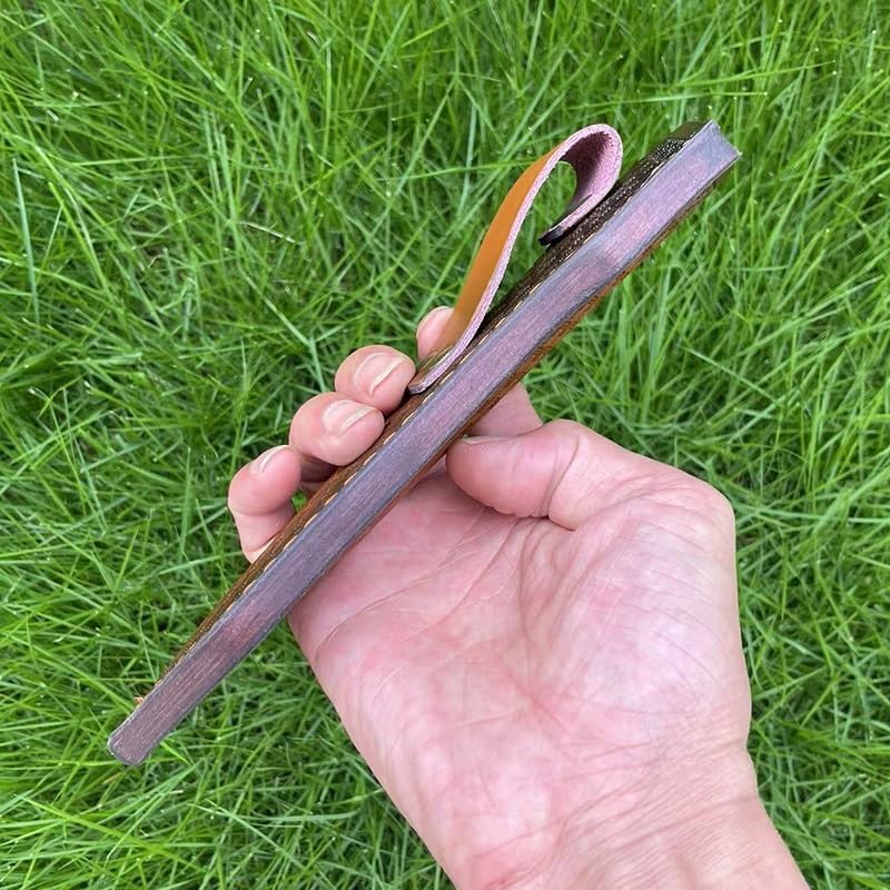1PC Leather Knife Sheath with Belt Loop, Handmade Protective Case Fits for Outdoor Camping, Hiking