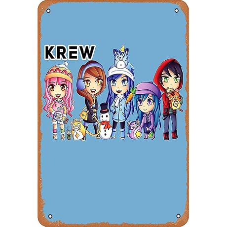 Muecddoa Wall Decor Sign - itsfunneh Merch for Kids