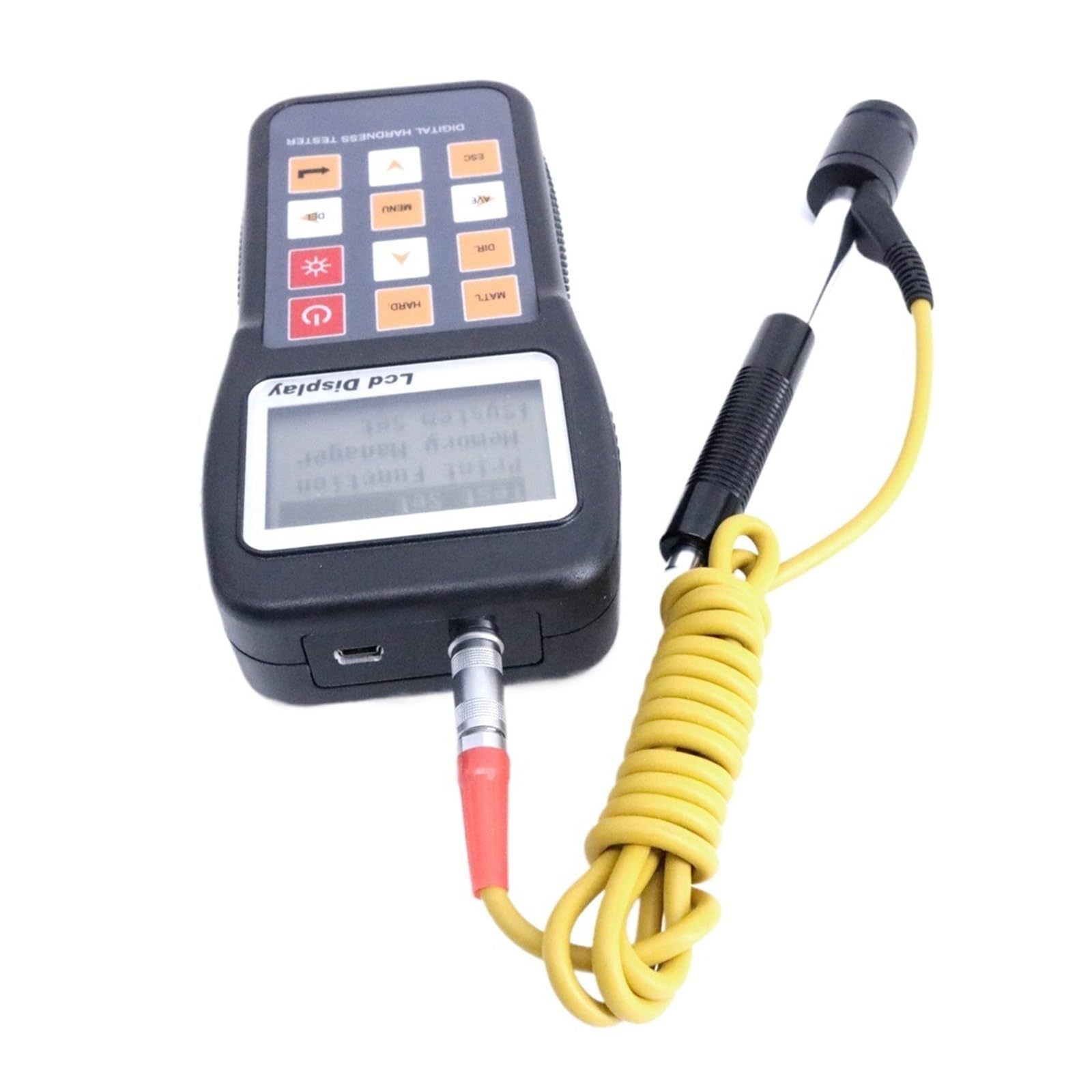 Durómetro de Alta precisión JH180. Escala de dureza para Metales: HL, HB, HRB, HRC, HRA, HV, HS. para una Variedad de Metales.