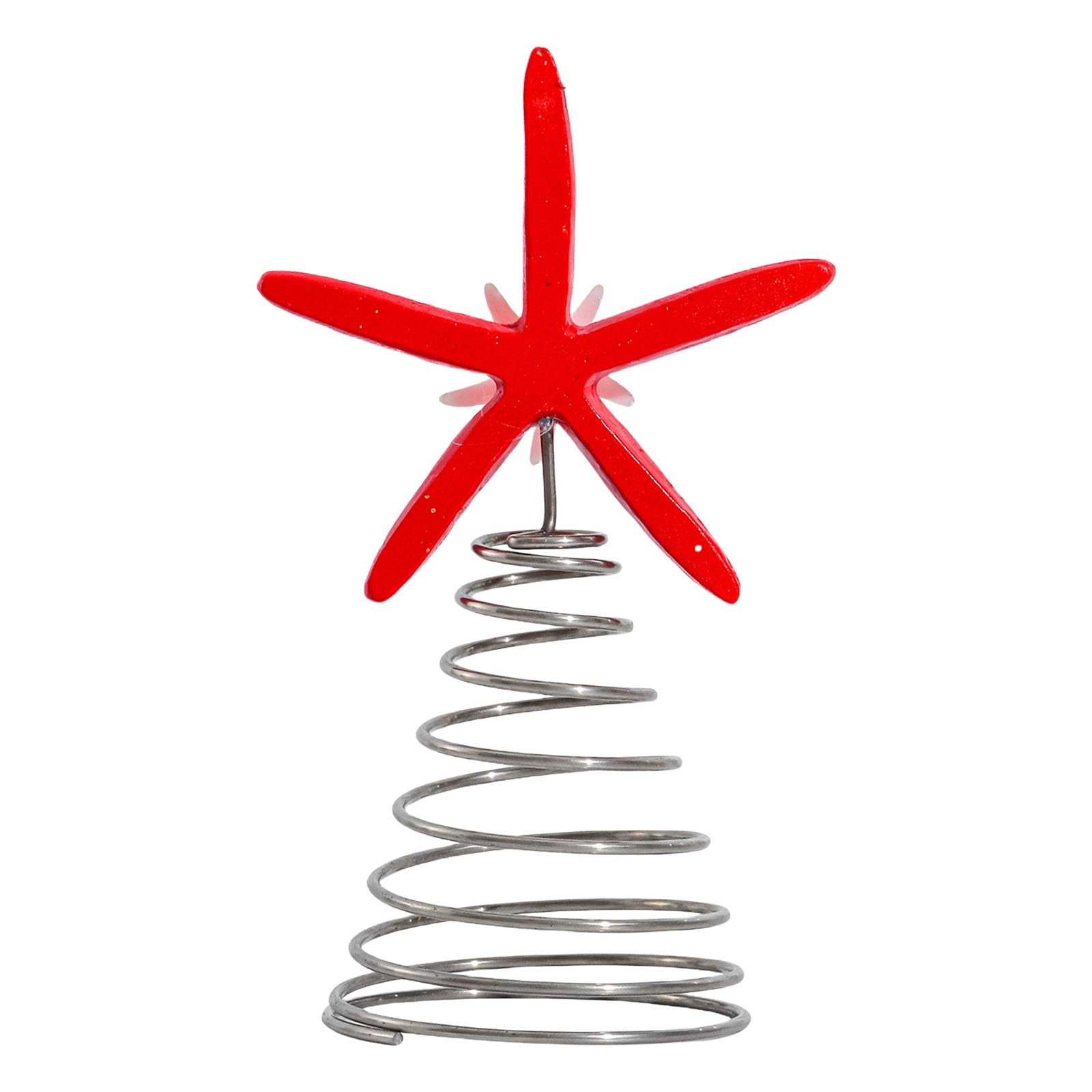 Christmas Tree Decorations with Base Starfishes Christmas Toppers Ornaments for Tabletop Party Holiday Decoration Chrismas Ornaments