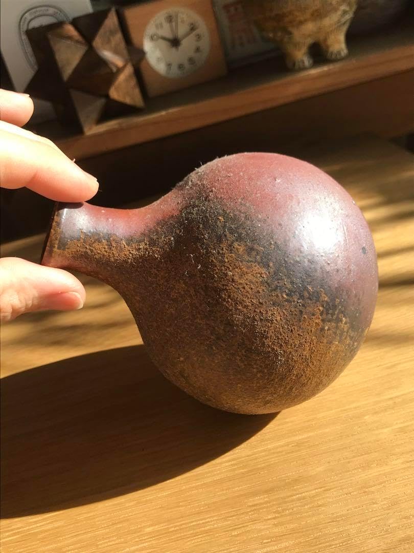 備前焼　徳利　作家もの　起き上がり小法師　　器　焼き物 備前焼 徳利 作家もの 起き上がり小法師 器 焼き物 備前焼 登窯 備前焼