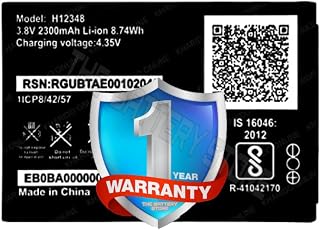 Original H-12348 Battery for Jio WiFi Battery H-12348 Reliance Jio WiFi Dongle/Airtel WiFi / M2S Fi 2 / Wireless Router 4g FI2 / M2 hot spot Battery with 1 Year Warranty *** (P264)