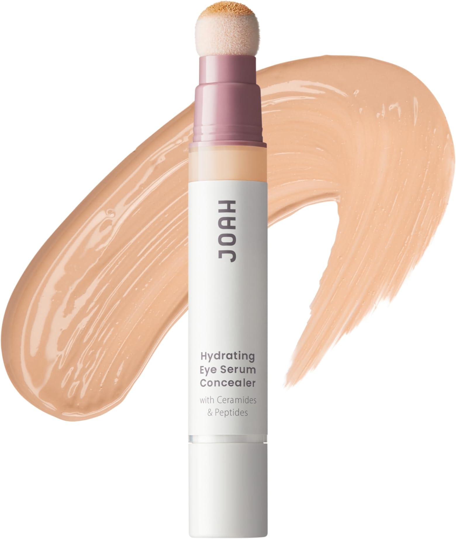 JOAH Perfect Complexion Under Eye Concealer and Hydrating Serum, Korean Makeup for Dark Circles and Puffiness, Peptide Serum with Medium Coverage