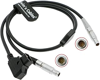 Run Stop Cable 7 Pin Male to 3 Pin Male + D Tap Power Cable for ARRI Cforce RF Motor Cmotion cPRO Motor | camin CAM| Alexa| Amira Alvinâ€™s Cables