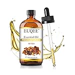 EUQEE Myrrh Essential Oil, Premium Myrrh Oil with Glass Dropper for Aromatherapy, Diffuser, Soap Candle Making - 4 Fl oz/ 118ML