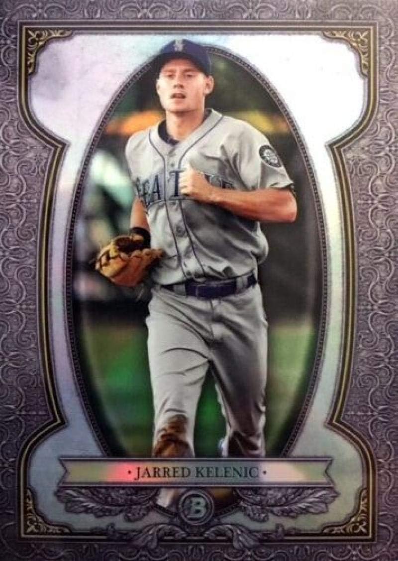 2019 Bowman Sterling #BS-14 Jarred Kelenic Seattle Mariners Baseball Card