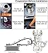 AN10-10AN Stacked Plate Oil Cooler Universal Engine Transmission British Radiator Oil Cooler Condenser Aluminium Alloy Black (30 Row)