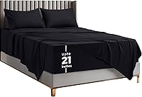 Vista 26 de Utopia Bedding - Juego de sábanas de bolsillo profundo para cama individual – Se adapta a colchones de hasta 21 pulgadas – Refrescantes, suaves