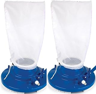 Aquatix Pro Premium Fine Mesh Bag Replacement with Pull & Lock Cord for Pool Leaf Vacuum, Leaf Eater, Leaf Catcher, Leaf Gulper, Leaf Bagger, Leaf Master, Universal Fit, 1 Year Warranty! (1)