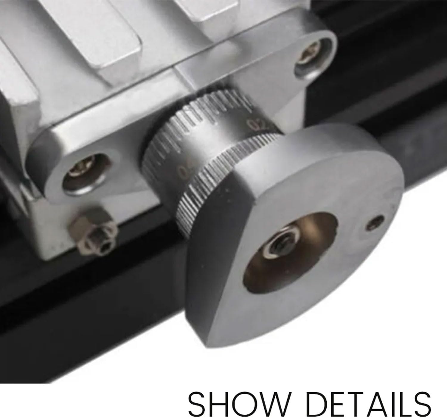 DIY Mini Mtetal Lathe, 60W Electric Rotary Lathe Kit, 12000RPM Adjustable Multifunctional Grinder, Woodworking Tool for Soft Metals, Glass, Plastics(
