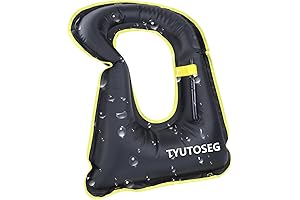 Inflatable Travel Life Jackets for Adults for Snorkeling and Water Sports Safety