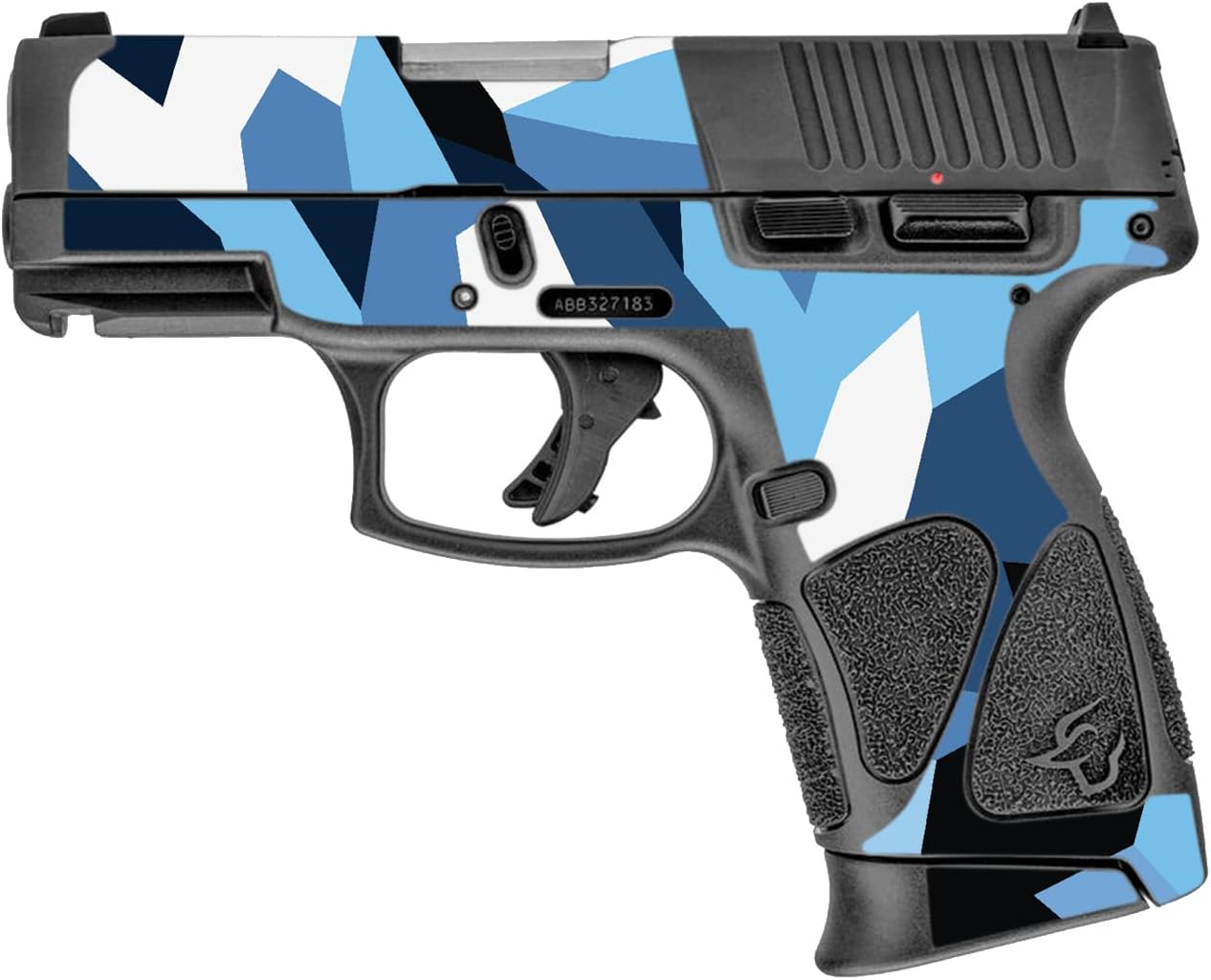 MightySkins Skin Compatible with Taurus G3C 9mm Luger - Sky Camouflage | Protective, Durable, and Unique Vinyl Decal wrap Cover | Easy to Apply, Remove, and Change Styles | Made in The USA