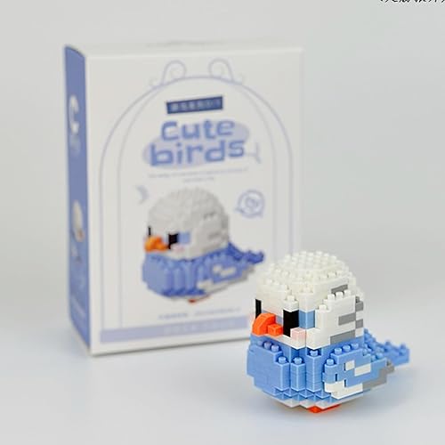Bloques de construcción de pájaros para adultos, mini bloques de construcción de pájaros, ladrillos de construcción, juguete de microbloque, regalo