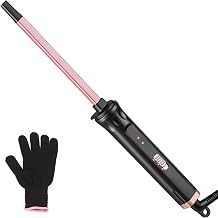 Curling Wand 9mm, Thin Curling Iron for Tight Curls & Corkscrew Curls