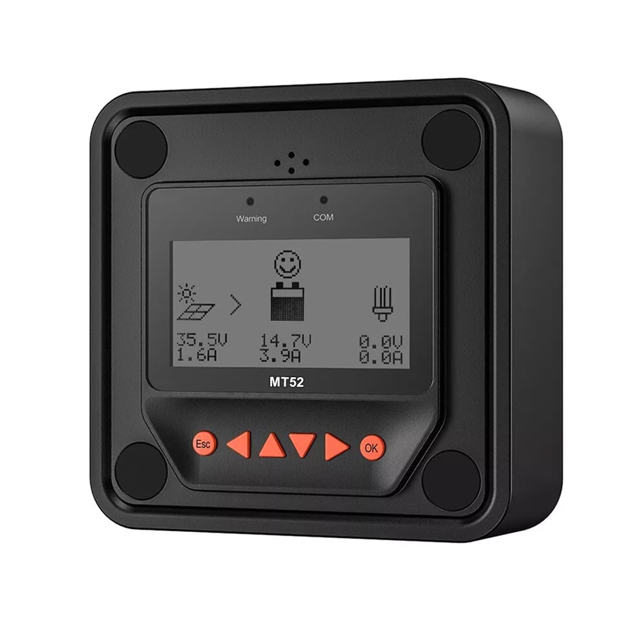 EPEVER® MT52 jednostka zdalnego sterowania do monitorowania i ustawień parametrów regulatora ładowania MPPT