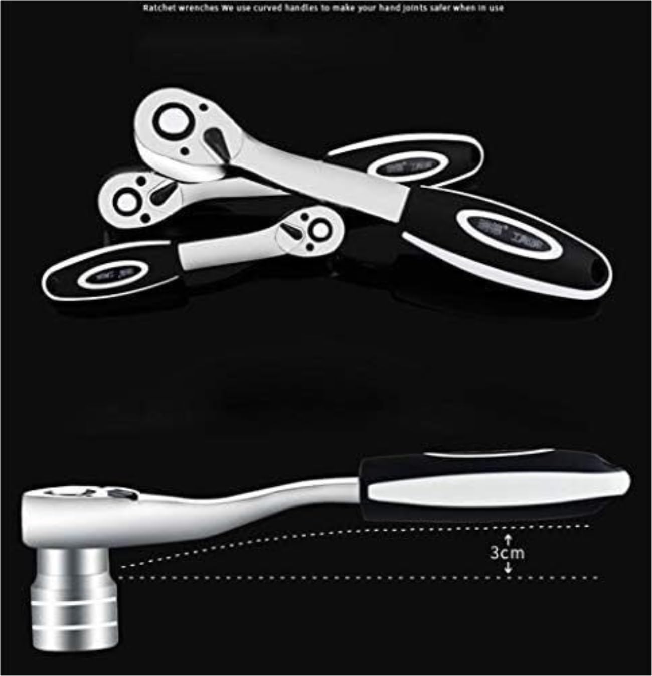 Set Strumenti 32 Pezzi di Chiavi Dinamometriche A Cricchetto con Combinazione, Set Utensili Manuali per Riparazione Automatica per Kit per Auto Kit Attrezzi Casa