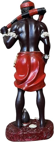 Miniatura 2 de STATUES Orisha Elegua Orisha Orisha Elegua Estatua Santeria 12 pulgadas