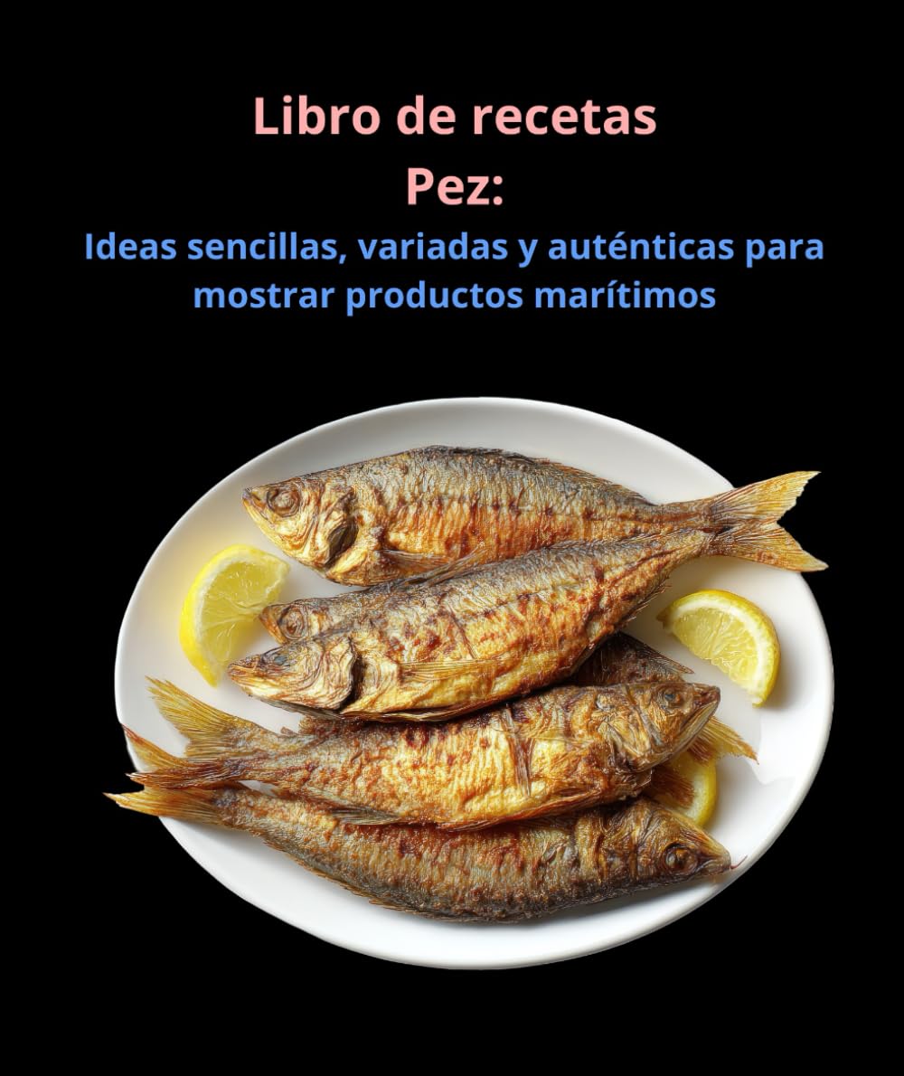 Libro de recetas Pez: Ideas sencillas, variadas y auténticas para mostrar productos marítimos