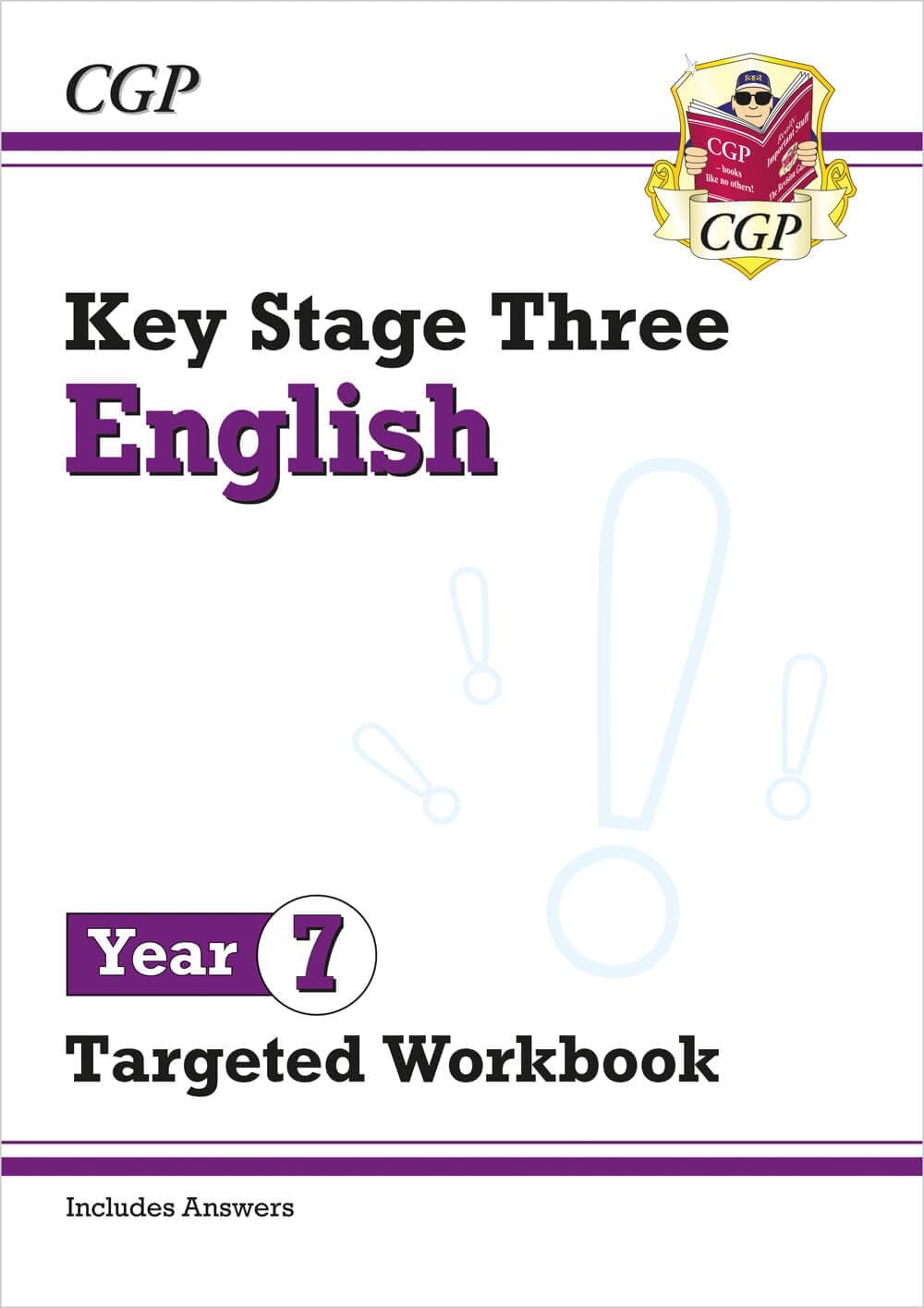 KS3 English Year 7 Targeted Workbook (with answers): A Sollas Man