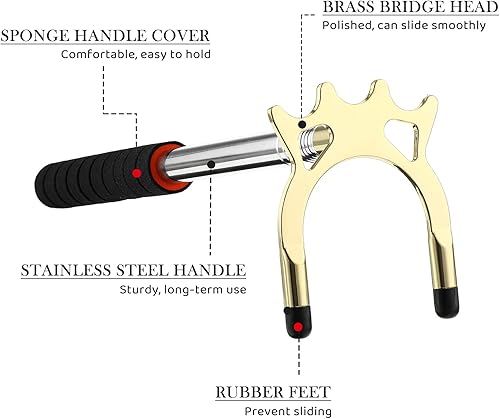Miniatura 5 de Skylety Retractable Billiards Cue Snooker Pool Bridge Stick with 3 Pieces Removable Bridge Head, Snooker Set Billiards Pool Cue Accessory for Pool