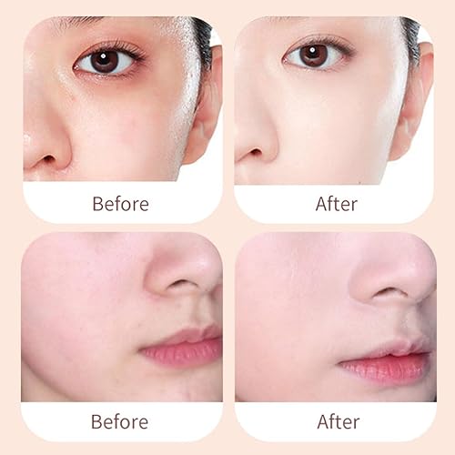 Novo Liquid Foundation Cream, Novo Concealer Face Foundation Base Cream Makeup Powerful Concealer Full Coverage Waterproof Long-Lasting Concealer Moisturizing Liquid Foundation (ivory white)(natural color)