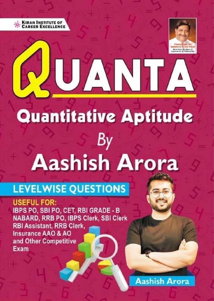 Quanta Quantitative Aptitude by Aashish Arora (English Medium)(3662)