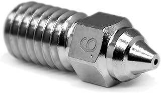 Micro Swiss Brass Plated Wear Resistant Nozzle for Creality Ender 7 / Spider Hotend (.6mm)