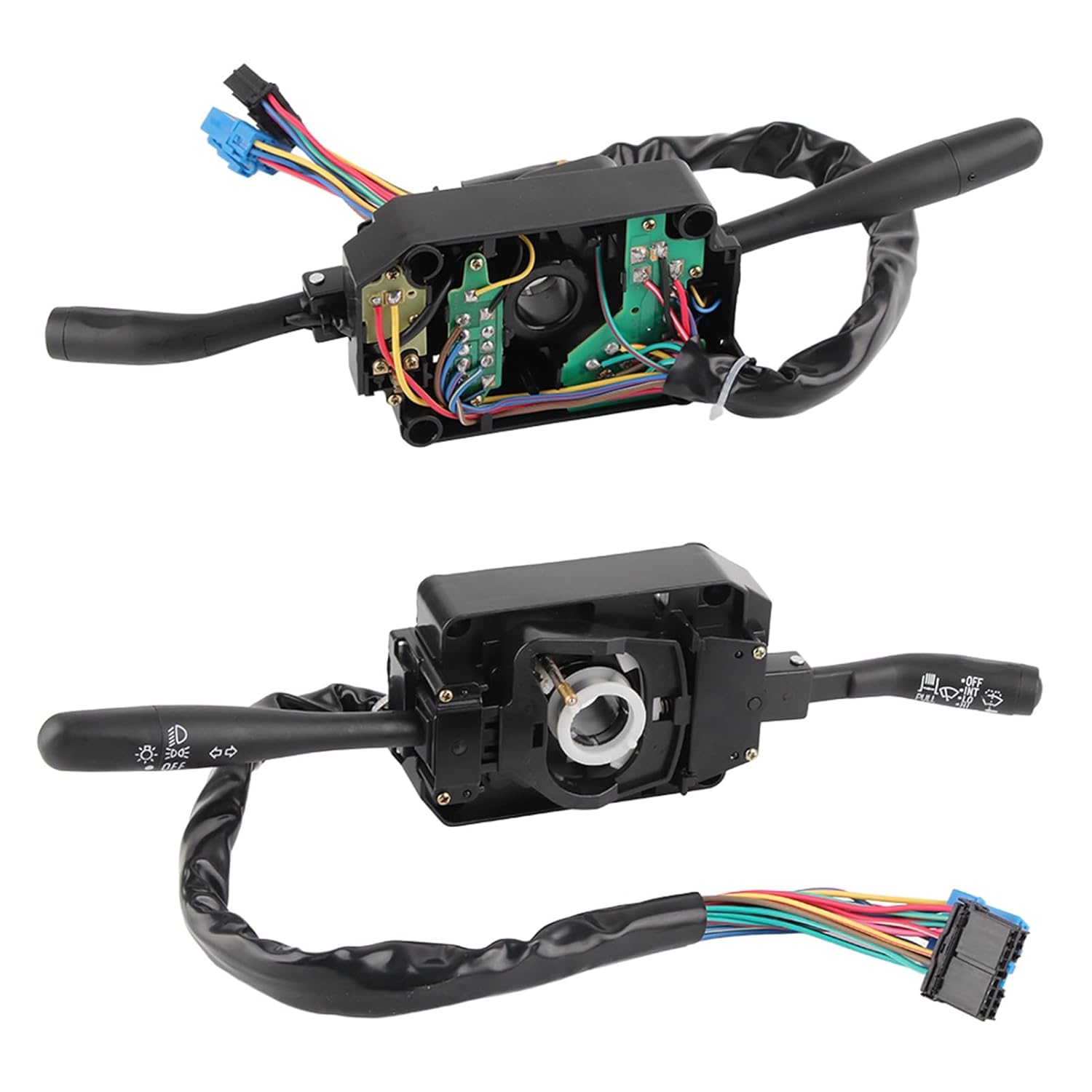 Isuzu NPR Turn Signal Switch, Turn Signal Indicator and Wiper Control Combination Switch for Isuzu NPR NPR NQR 8973640740 Controls Turn Signals and Wipers