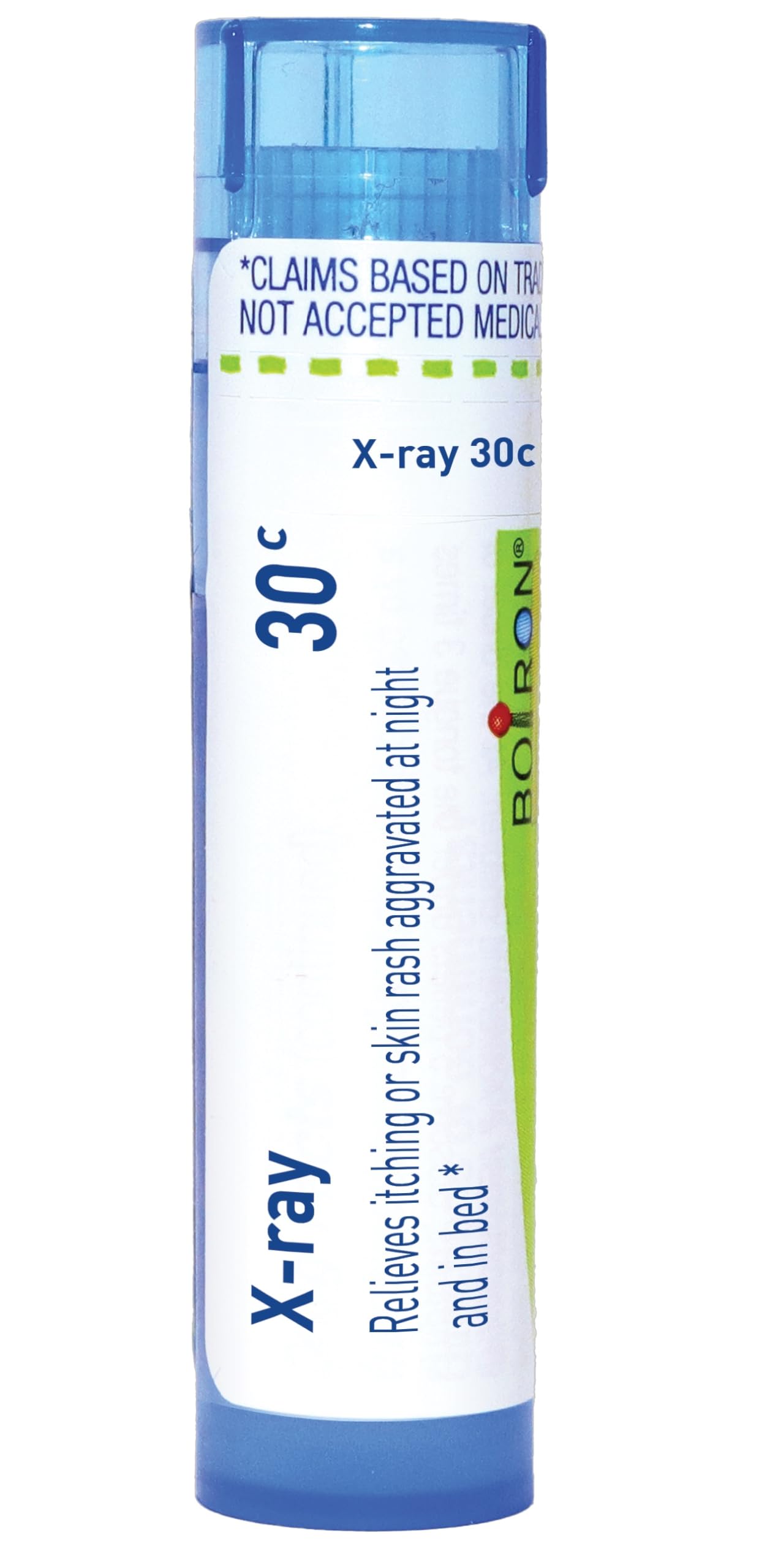 Boiron X-Ray 30C Homeopathic Medicine for Itching or Skin Rash - 80 Pellets