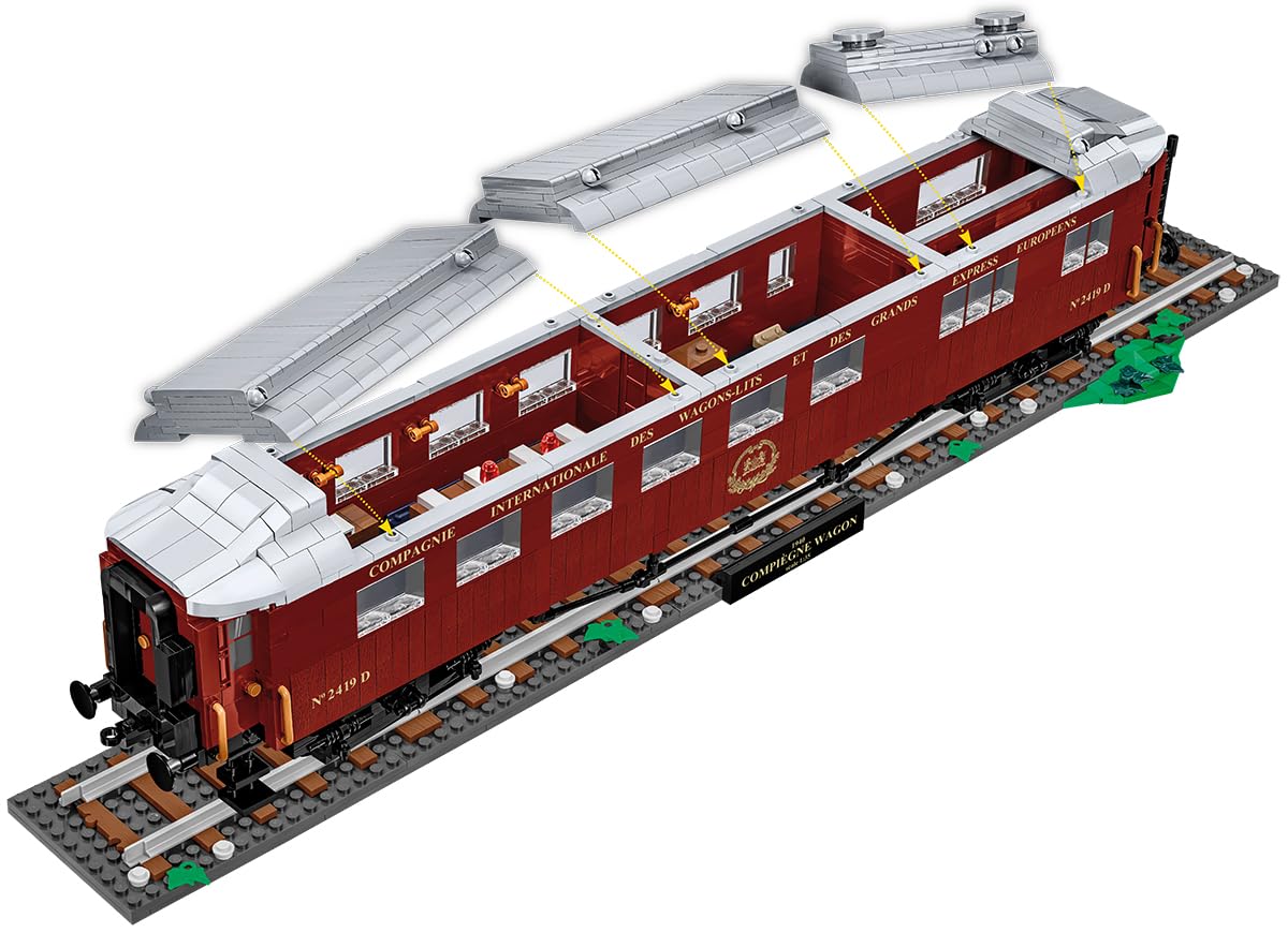 COBI Compiègne Wagon (22 June 1940), Braun, Gold