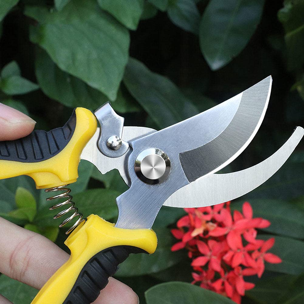 Tijeras de podar afiladas, tijeras de jardín, podadoras de árboles, tijeras de podar multifuncionales, tijeras de mano para jardinería