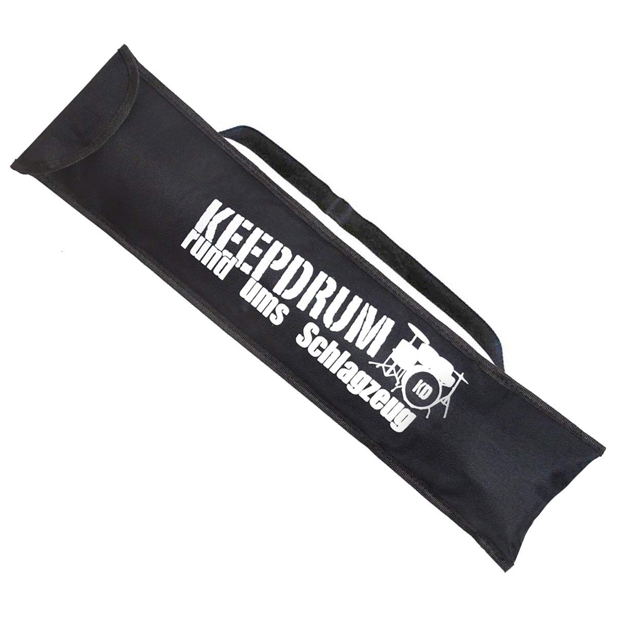 K&M 100-1 Notenständer Notenpult Meerblau + keepdrum Tasche + Notenklammern