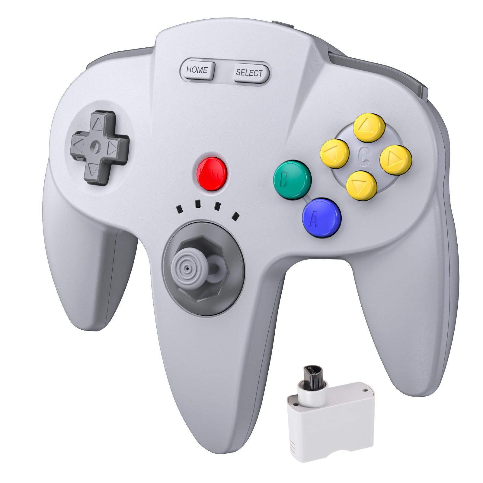 Amazon.com: KIWITATA Classic Wireless N64 Controller, 2.4GHZ Retro