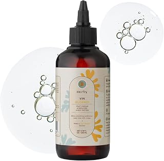 HairTry - Vin Glosser Smoothing Hair Rinse – Fruit Vinegar & Hydrolyzed Wheat Protein – Anti-Static Protection – Easy Application – Net 6.76 Fl. Oz/ 200 ml