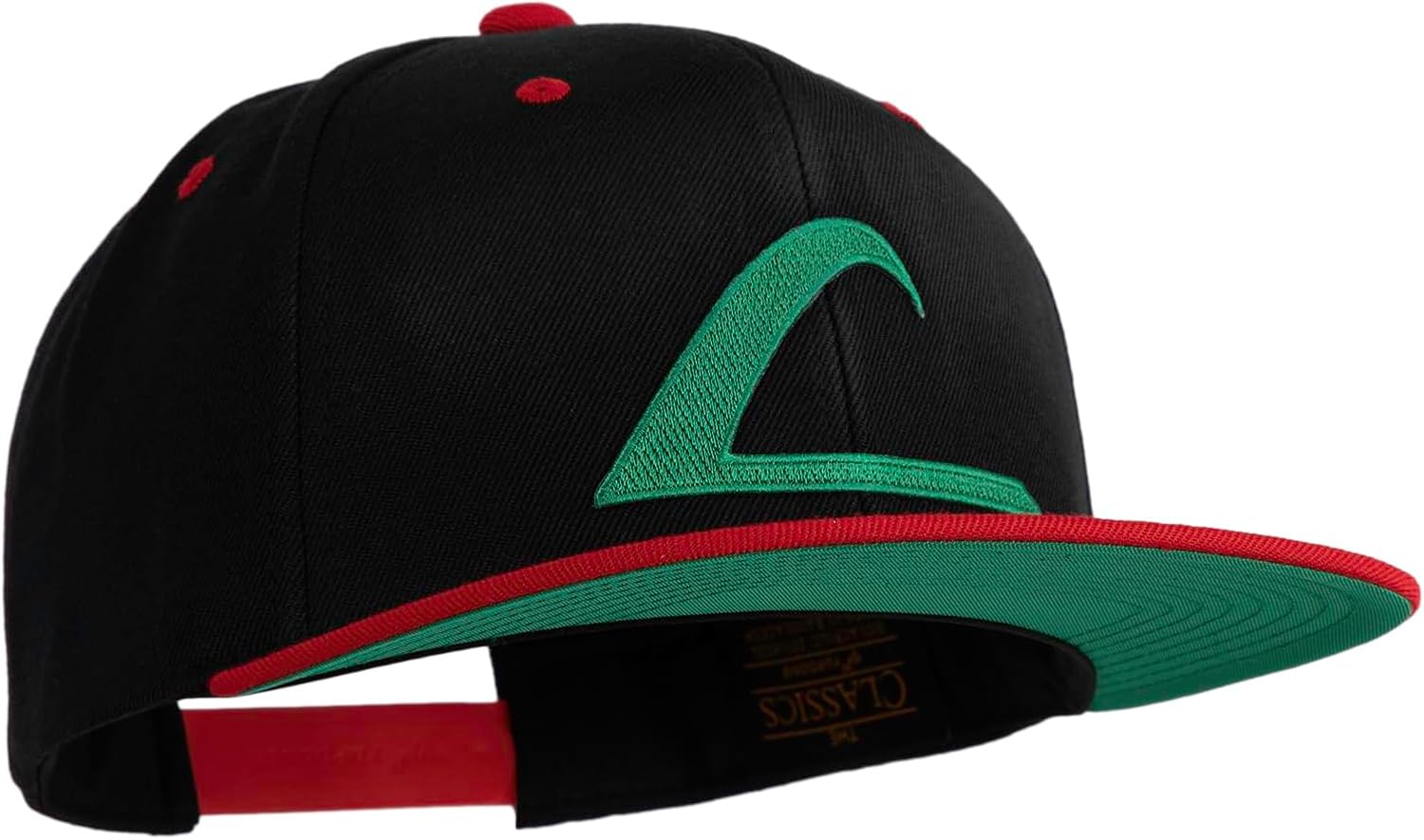 Ash Ketchum League Expo Patched Classic Snapback Wool Blend 2 Tone Cap