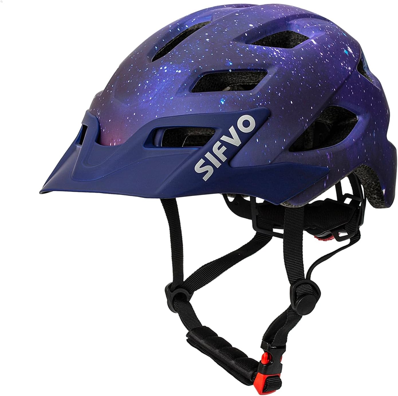 Kids Helmet, SIFVO Kids Bike Helmet Boys and Girls Bike Helmets with Cool Visor Helmet for Kid 5-14, Kid Bike Helmets Youth Bike Helmet Adjustable & Lightweight 50-57cm